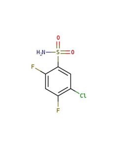 Astatech 5-CHLORO-2,4-DIFLUOROBENZENESULFONAMIDE; 1G; Purity 95%; MDL-MFCD01940427
